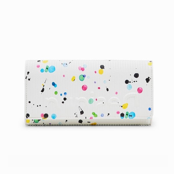 Desigual Neon art mariona fehér pénztárca 23SAYP25