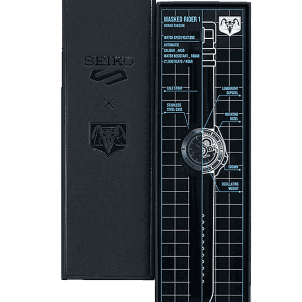 Seiko 5 Sports 55th anniversary Masked Rider Limited férfi karóra SRPJ91K1