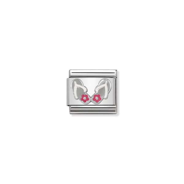 Nomination Ezüst flip flop papucs charm 330202-30