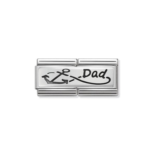 Nomination Ezüst dad végtelen dupla charm 330710-05