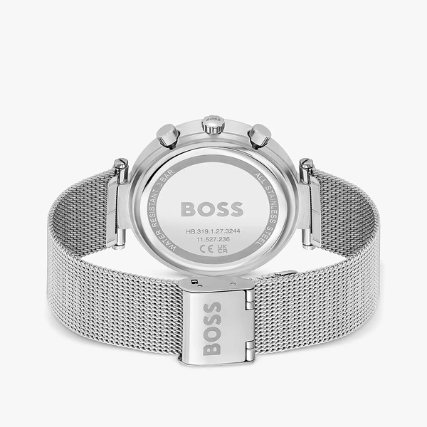 Boss Andra ezüst színű pezsgő számlapos női óra 1502693