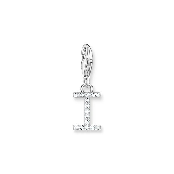 Thomas Sabo  I betű ezüst charm cirkóniával 1948-051-14