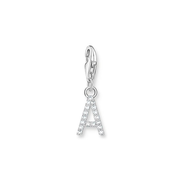 Thomas Sabo A betű ezüst charm cirkóniával 1938-051-14
