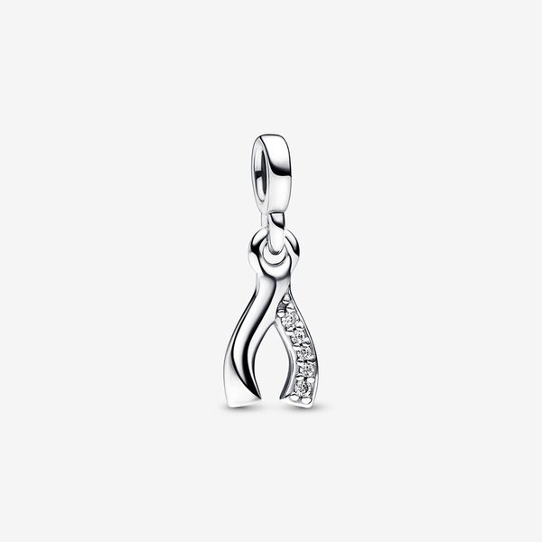 Pandora ékszer ME ezüst szerencsecsont mini függő charm 792803C01