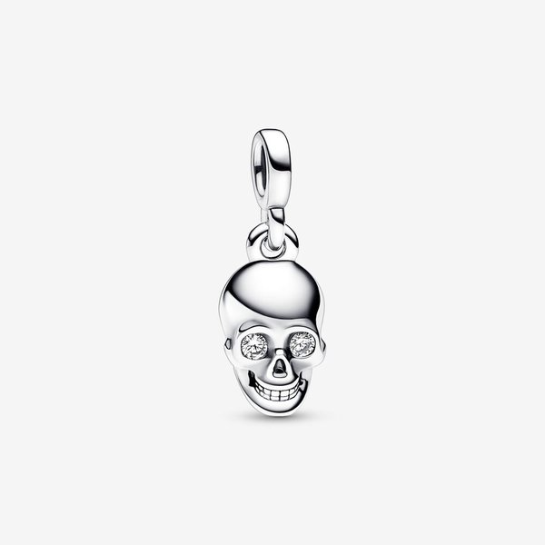 Pandora ékszer ME ezüst koponya mini függő charm 792804C01