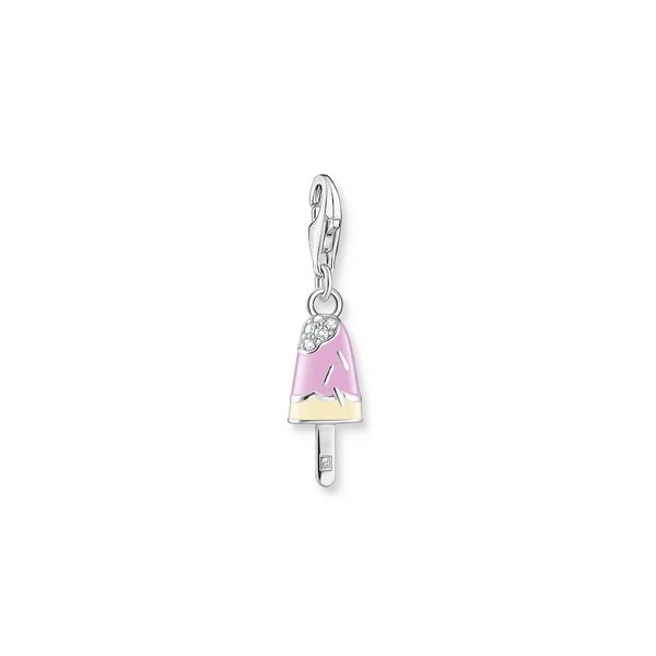 Thomas Sabo Jégkrém tűzzománc ezüst charm 1999-041-7