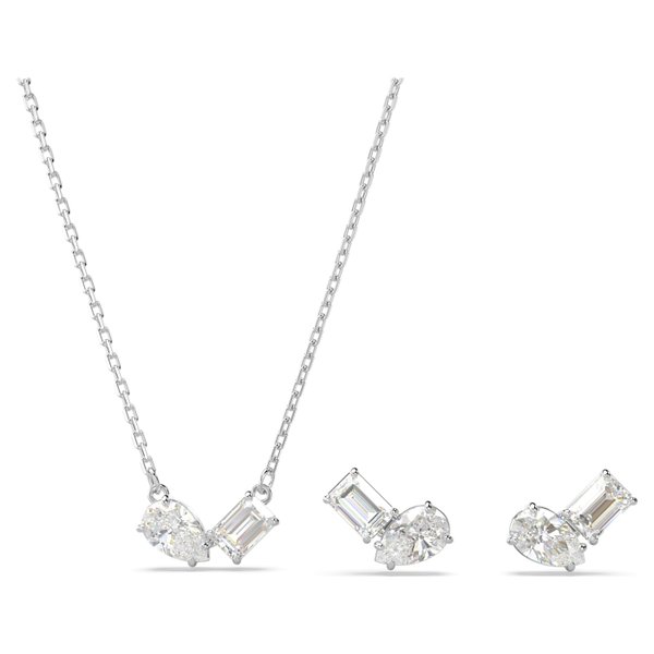 Swarovski Mesmera ezüst színű ékszer szett 5665829