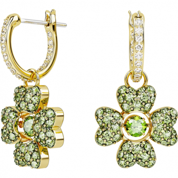 Swarovski Idyllia arany színű függő lóhere fülbevaló 5670664