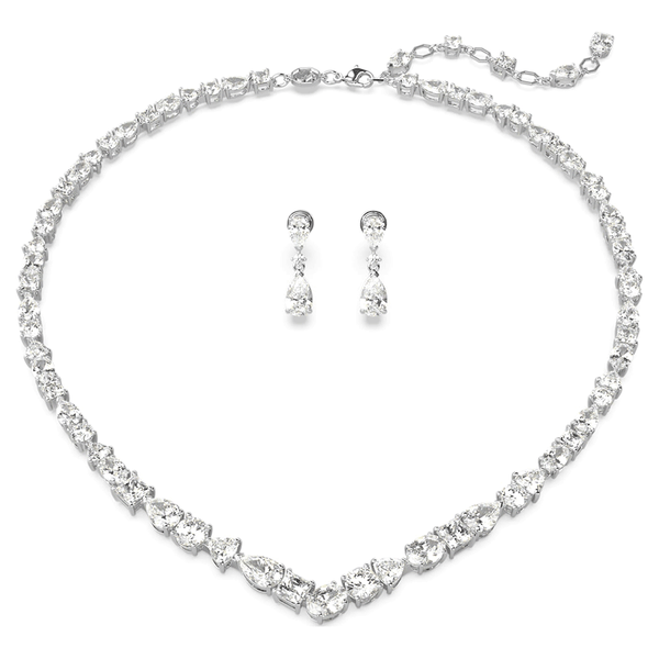 Swarovski Mesmera ezüst nyaklánc és fülbevaló szett 5674306