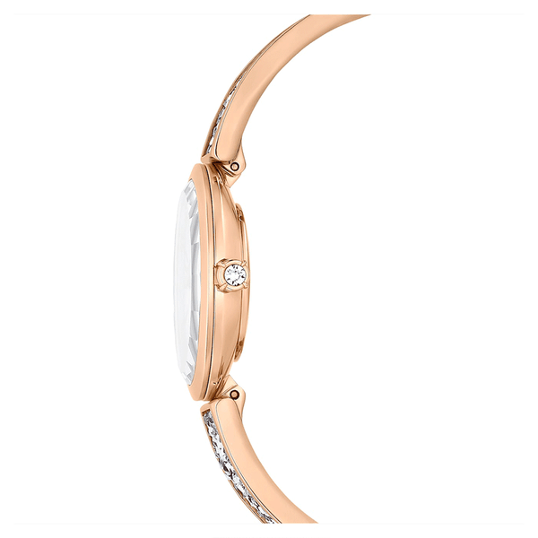 Swarovski Rozé női óra ovális számlappal szürke kristályokkal 5656851