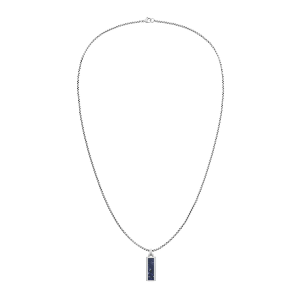 Tommy Hilfiger Nemesacél nyaklánc szodalittal 2790542