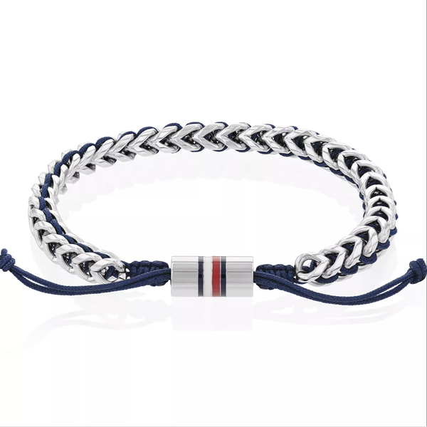 Tommy Hilfiger Állítható acél férfi karkötő 2790511
