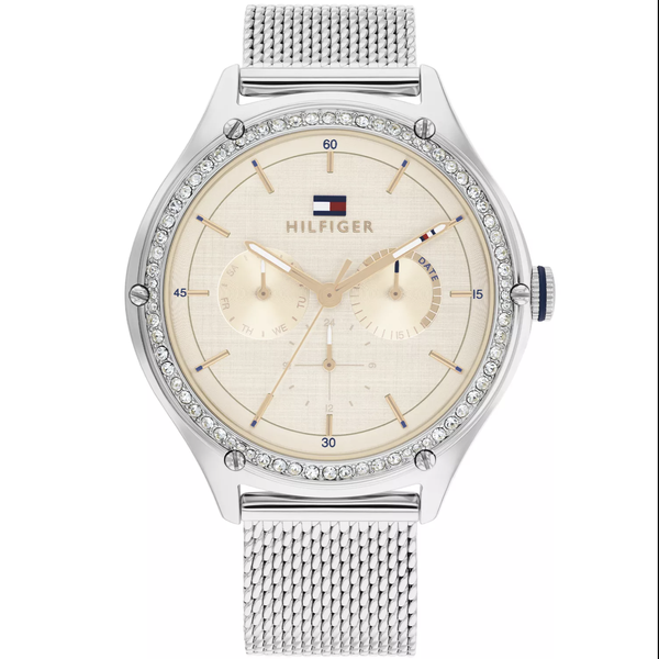 Tommy Hilfiger Lexi ezüst színű acél női óra 1782654