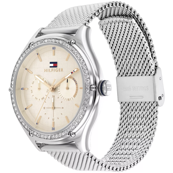 Tommy Hilfiger Lexi ezüst színű acél női óra 1782654