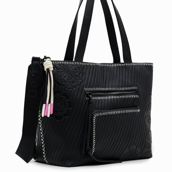 Desigual Pravia zipper fekete táska 23WAXP68