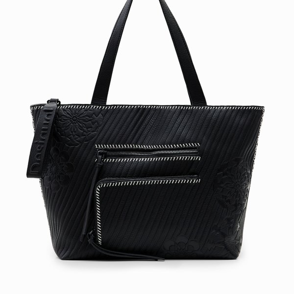 Desigual Pravia zipper fekete táska 23WAXP68