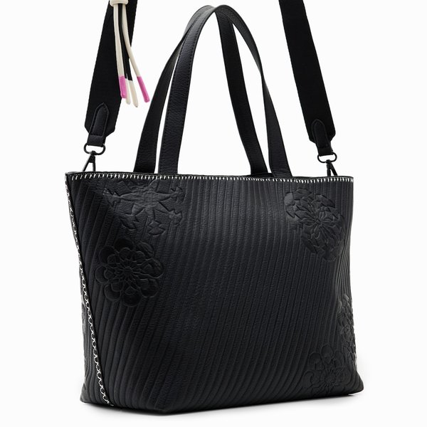 Desigual Pravia zipper fekete táska 23WAXP68