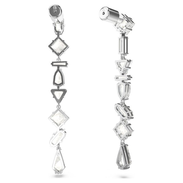 Swarovski Mesmera függő fülbevaló fehér kristállyal 5661687