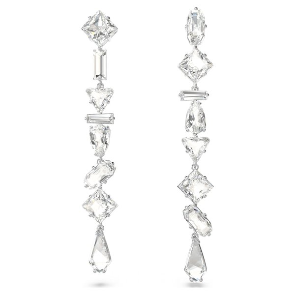 Swarovski Mesmera függő fülbevaló fehér kristállyal 5661687