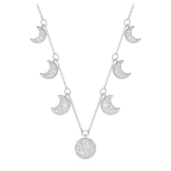 Swarovski Luna choker nyaklánc hold elemekkel fehér kristállyal 5666178