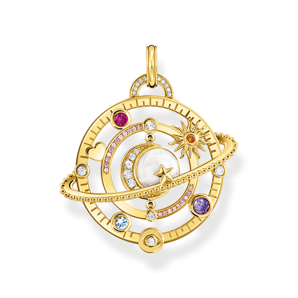 Thomas Sabo Aranyozott ezüst medál bolygó gyűrűvel PE953-776-7