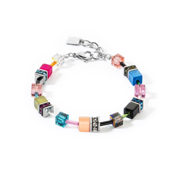 Coeur de Lion GeoCUBE iconic multikolor fancy karkötő 2838/30-1568