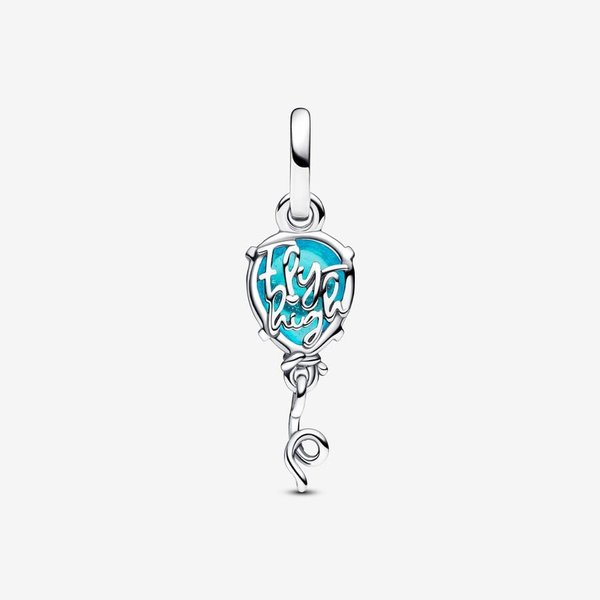Pandora ékszer  Kék muránói üveg hőlégballon Unicef charm 792792C01