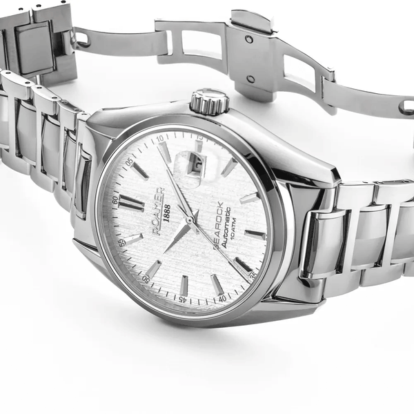 Roamer Searock II ezüst színű számlapos automata férfi óra 210665412520