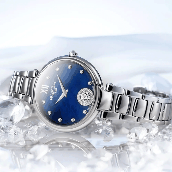 Roamer Aphrodite női óra kék gyöngyház számlappal 600843414950