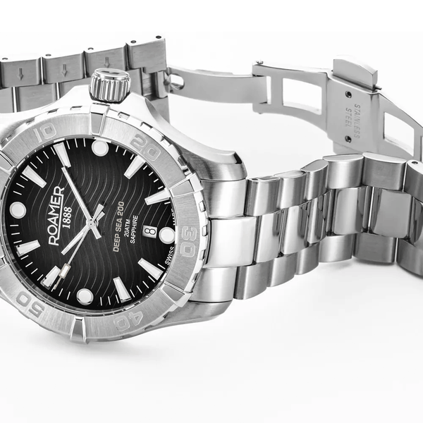 Roamer Deep Sea 200 férfi óra fekete számlappal 860833415570