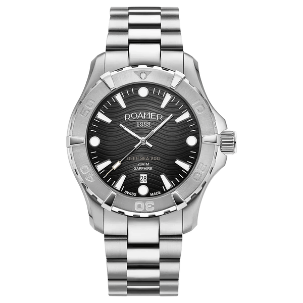 Roamer Deep Sea 200 férfi óra fekete számlappal 860833415570