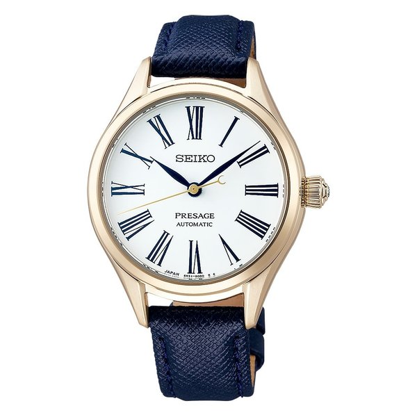Seiko Presage Craftmanship fehér zománc számlapos női óra SPB234J1