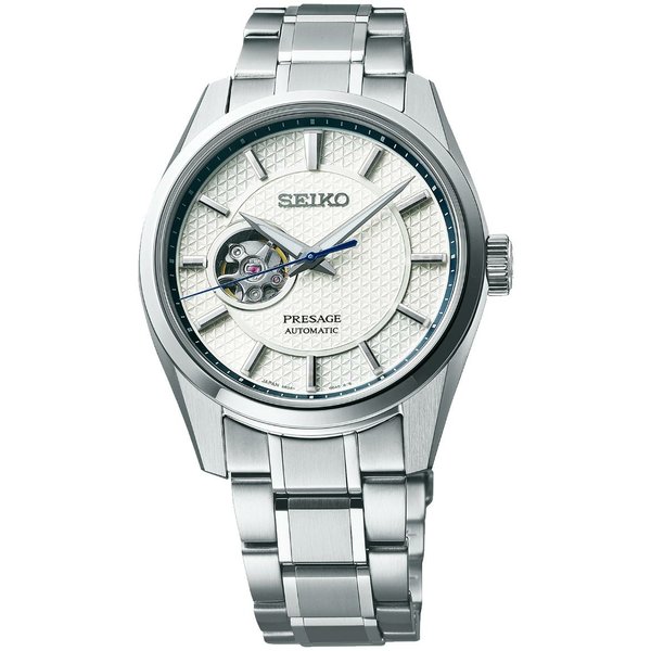 Seiko Presage Sharp Edged Open Heart férfi karóra SPB309J1