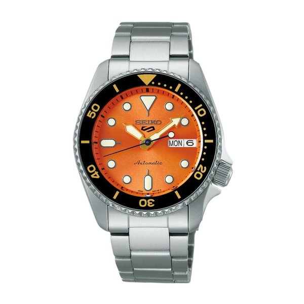 Seiko 5 Sports SKX Sports Style narancssárga automata férfi óra SRPK35K1