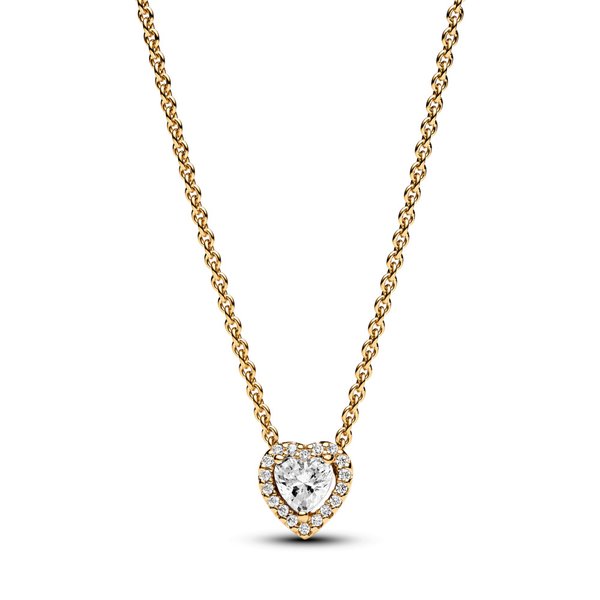 Pandora ékszer Kiemelt szív shine nyaklánc 368425C01-45