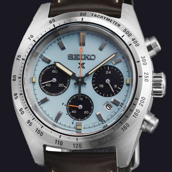Seiko Speedometer Solar Speedtimer Chronograph European Exclusive Limited Edition karóra SSC937P1