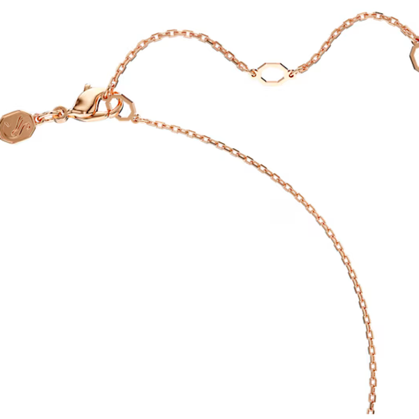 Swarovski Fekete hattyú rozé nyaklánc 5678046