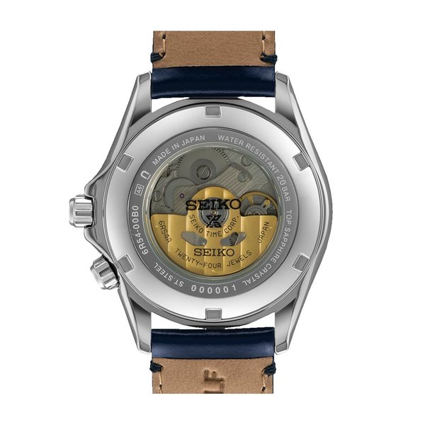 Seiko Prospex Alpinist GMT 3 Days automata kék férfi karóra SPB377J1