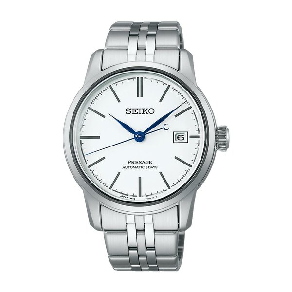 Seiko Presage Craftmanship Enamel fehér zománc számlapos automata férfi karóra SPB403J1