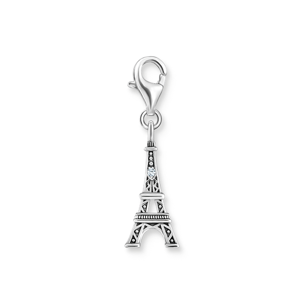 Thomas Sabo Eiffel torony ezüst charm cirkóniával 2074-643-21