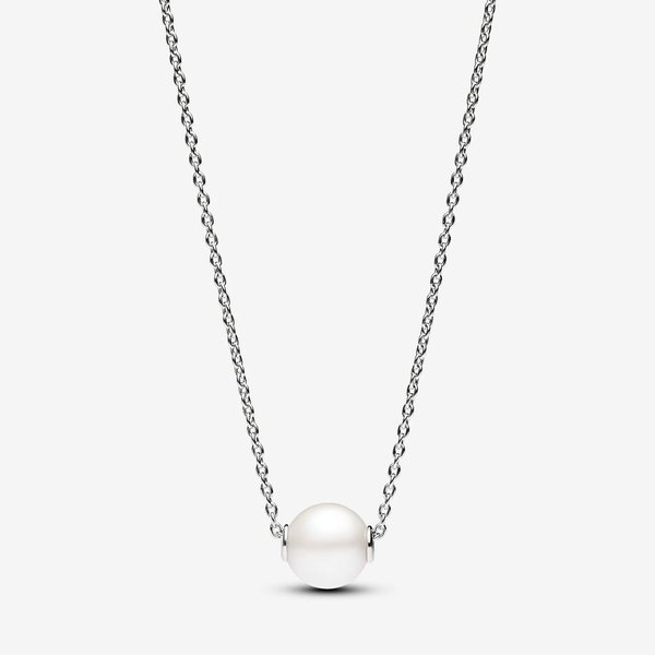 Pandora ékszer Ezüst collier nyaklánc tenyésztett gyönggyel 393167C01-45