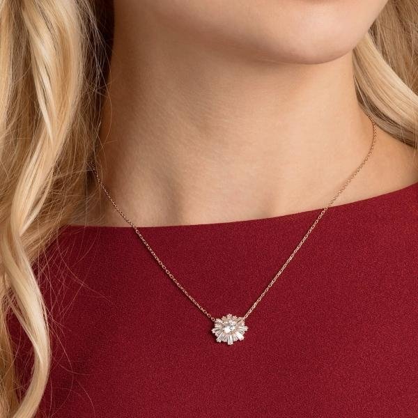 Swarovski Rozé nyaklánc swarovski napsugár kristállyal 5492264