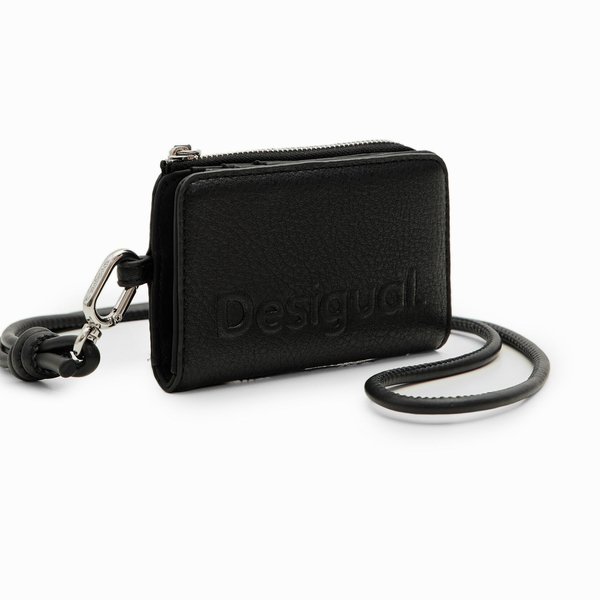 Desigual Half logo fekete pénztárca 24SAYP02/2000