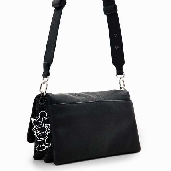 Desigual Mickey rock dortmund fekete táska 24SAXP38