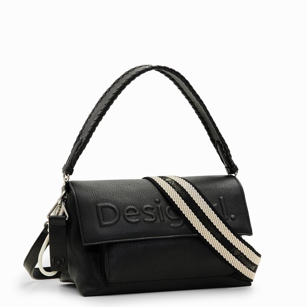 Desigual Half logo fekete táska 24SAXP79/2000