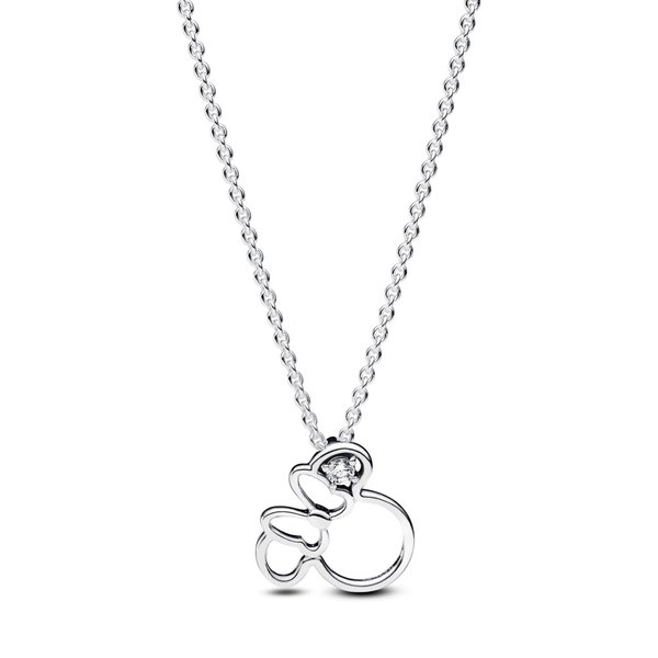 Pandora ékszer Disney Minnie egér sziluett ezüst nyaklánc 393187C01-45