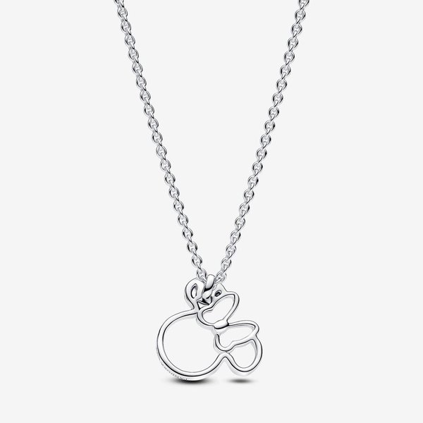 Pandora ékszer Disney Minnie egér sziluett ezüst nyaklánc 393187C01-45