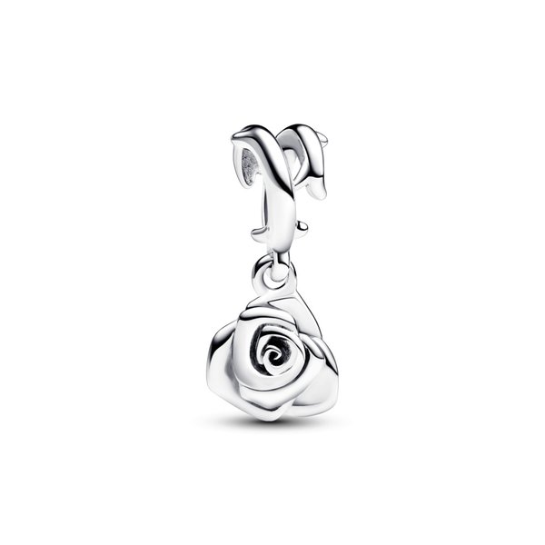 Pandora ékszer Virágzó rózsa függő ezüst charm 793213C00