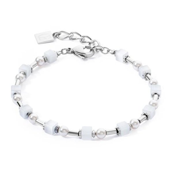 Coeur de Lion Mini kocka és gyöngy karkötő 4356/30-1417