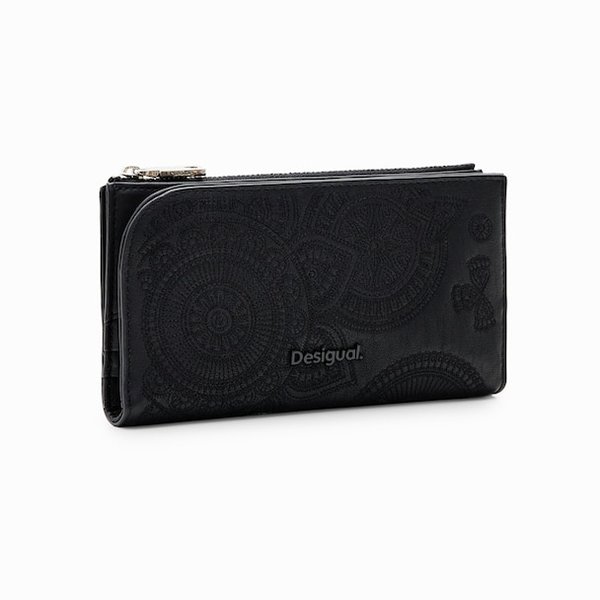 Desigual Dejavu Ines fekete műbőr pénztárca 24SAYP15/2000